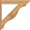 Ekena Millwork Funston Slat Rough Sawn Outlooker, Western Red Cedar, 8"W x 48"D x 48"H OUT08X48X48FST06RWR - alternate 3